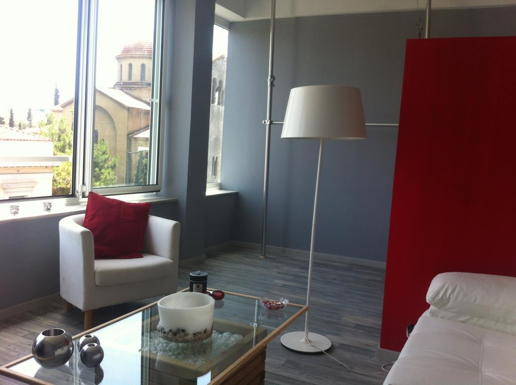 Ferienwohnung Red Grey Loft Athen Exterior foto